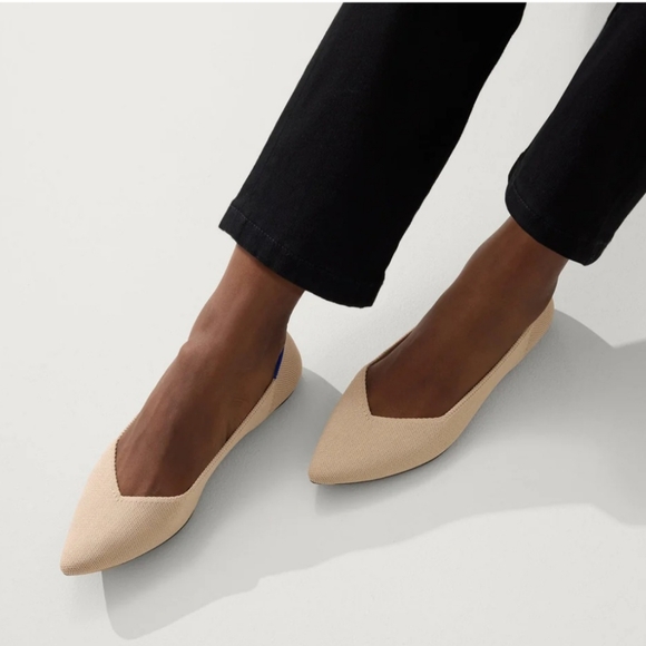 NWOT Rothy's The Point II Ecru - Picture 3 of 7